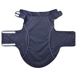 Pláštěnka pro psy s reflexními proužky polyester modrá 3XL - obrázek 4