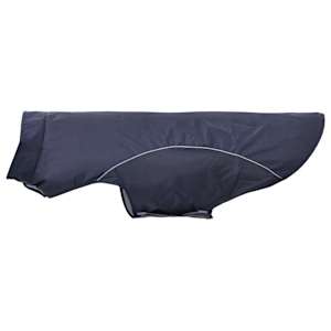 Pláštěnka pro psy s reflexními proužky polyester modrá 3XL - obrázek 6