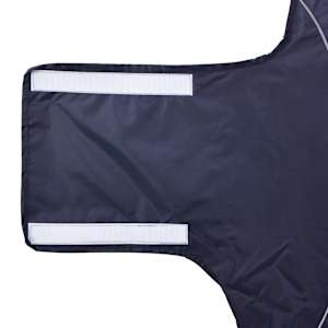 Pláštěnka pro psy s reflexními proužky polyester modrá 3XL - obrázek 10
