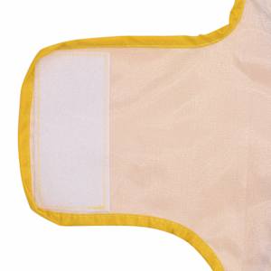Pláštěnka pro psy s reflexními proužky polyester žlutá XS - obrázek 11