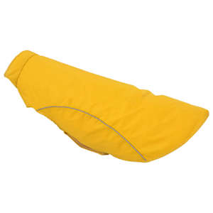 Pláštěnka pro psy s reflexními proužky polyester žlutá 4XL - obrázek 8