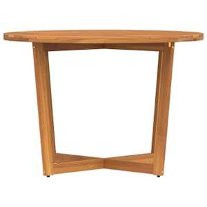 Zahradní jídelní stůl kulatý Ø110x75 cm masivní akácie - obrázek 5