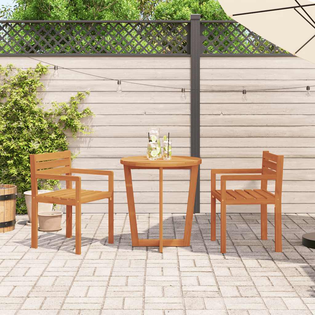 vidaXL Tuinstoelen 2 st 50x53x80 cm massief acaciahout
