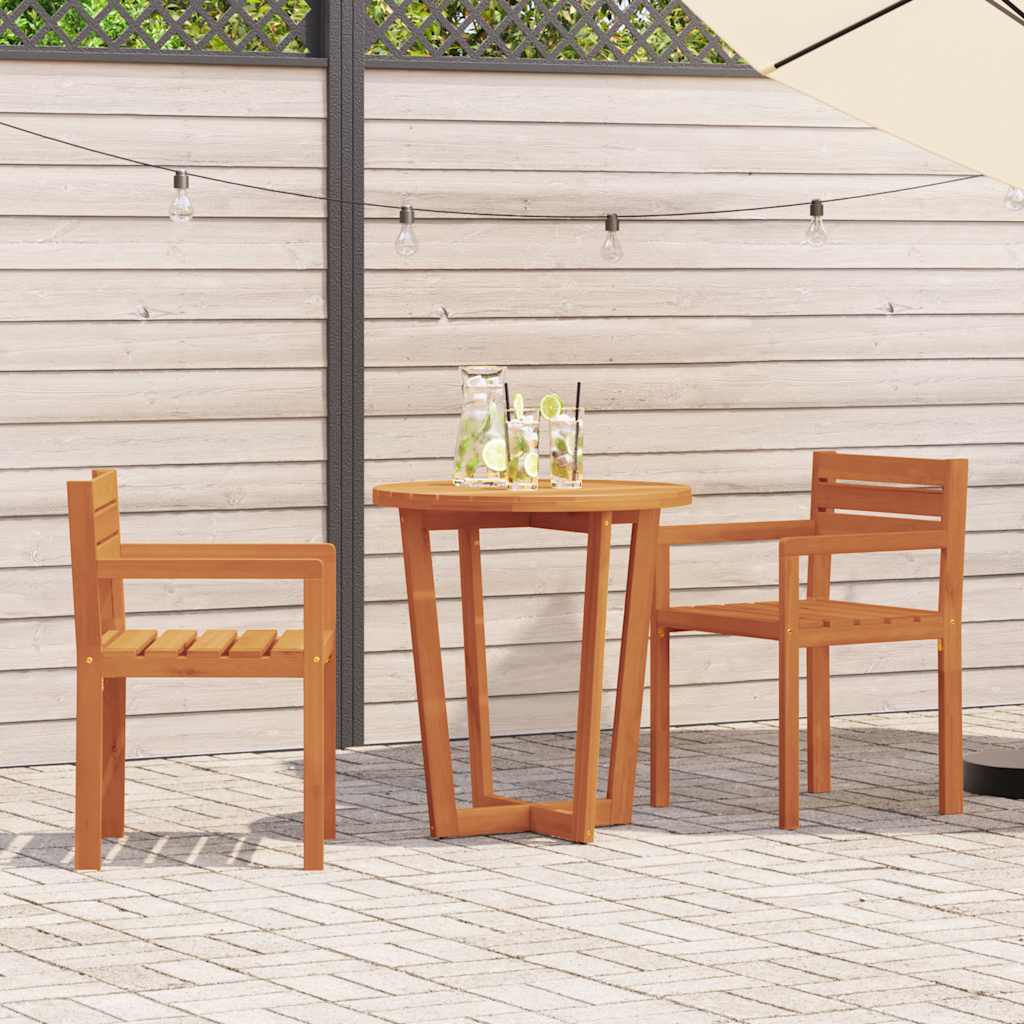vidaXL Tuinstoelen 2 st 50x53x80 cm massief acaciahout