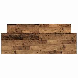Rám postele bez matrace Staré dřevo 150x200cm Technické dřevo - obrázek 5