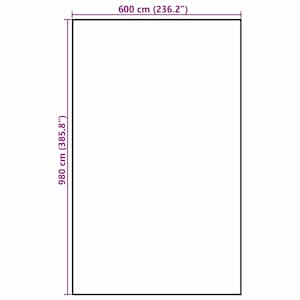Plachta na seno 9,8x6 m 140 g/m² Polypropylen - obrázek 7