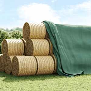 vidaXL Haystack Tarp 34.1x41.0' 1.53 oz/ft&sup2; Polypropylene