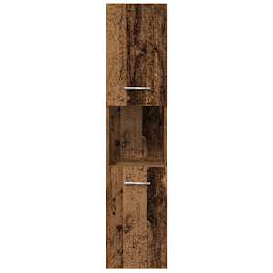 4dílná koupelnová sestava old wood kompozitní dřevo - obrázek 7