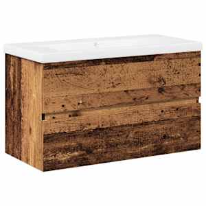 Skříňka se zápustným umyvadlem old wood - obrázek 2