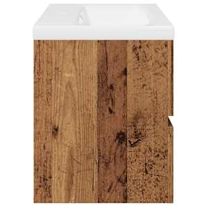 Skříňka se zápustným umyvadlem old wood - obrázek 7