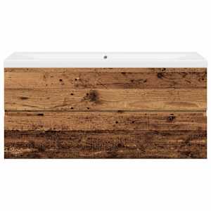 Skříňka se zápustným umyvadlem old wood - obrázek 5