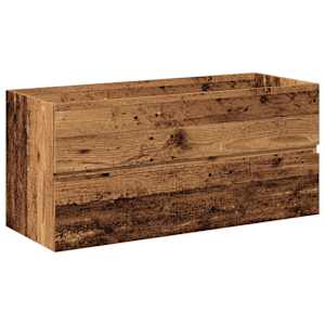 Skříňka se zápustným umyvadlem old wood - obrázek 6
