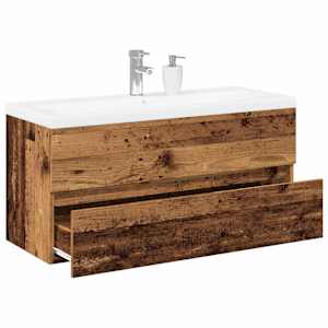 Skříňka se zápustným umyvadlem old wood - obrázek 1