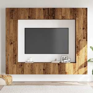 vidaXL Wall Mounted TV cabinets 8 pcs Old Wood Engineered Wood
