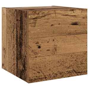 Nástěnné TV skříňky 6 ks Old Wood kompozitní - obrázek 6