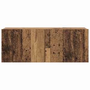 Nástěnné TV skříňky 6 ks Old Wood kompozitní - obrázek 6
