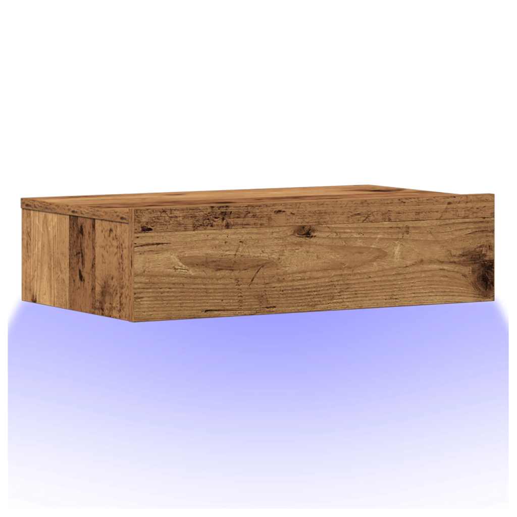 Thumbnail - vidaXL Nachttisch Altholz-Optik 60x35 cm Holzwerkstoff