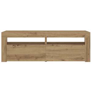 Noční stolky 2 ks s LED osvětlením dub artisan 60 x 35 x 40 cm - obrázek 6