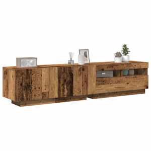 TV omarica z LED svetili Artisan Oak 180x35x40 cm