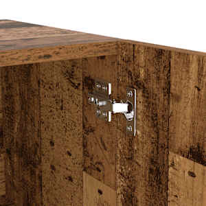 TV stolek s LED old wood 200x35x40 cm kompozitní dřevo - obrázek 11