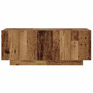 TV stolek s LED old wood 260x35x40 cm kompozitní dřevo - obrázek 9