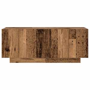 TV stolek s LED old wood 300x35x40 cm kompozitní dřevo - obrázek 9