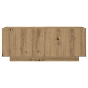 TV stolek s LED dub artisan 300x35x40 cm kompozitní dřevo - obrázek 9