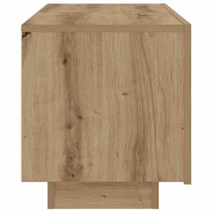 Noční stolek dub artisan 100x35x40 cm kompozitní dřevo - obrázek 5
