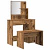 vidaXL tualettlaua komplekt Old Wood Engineered Wood