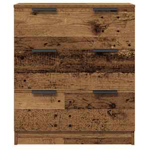 Příborníky 3 ks old wood 60 x 30 x 70 cm kompozitní dřevo - obrázek 7