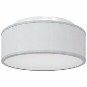 Stropní lampa s reflektory Šedá 30 x 30 x 13,5 cm textil - obrázek 2