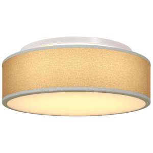 Stropní lampa s reflektory Šedá 38 x 38 x 13,5 cm textil - obrázek 10