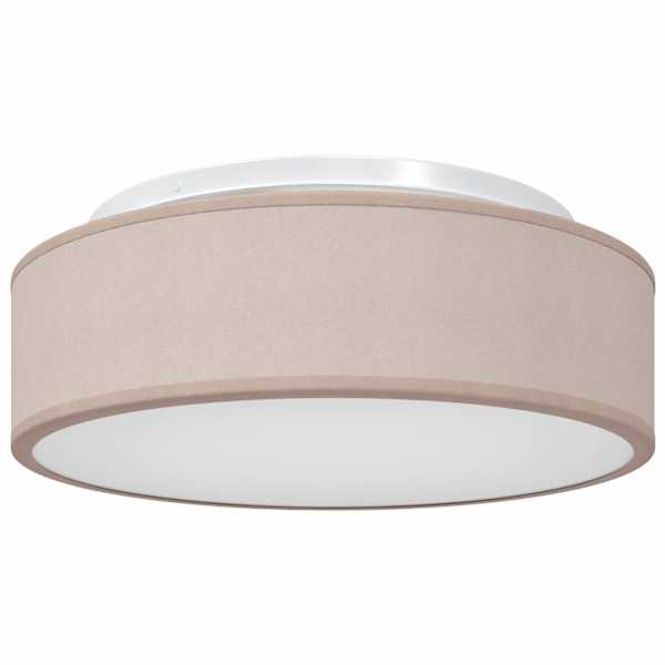 vidaXL Laelamp prožektoritega Pruunikashall 38 x 38 x 13,5 cm kangas