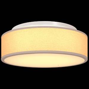 Stropní lampa s reflektory Taupe 38 x 38 x 13,5 cm textil - obrázek 11