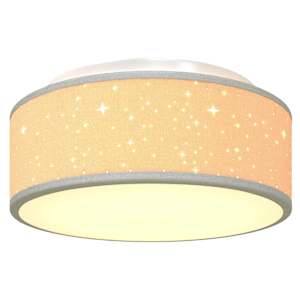 Stropní lampa s reflektory Šedá 30 x 30 x 13,5 cm textil - obrázek 10