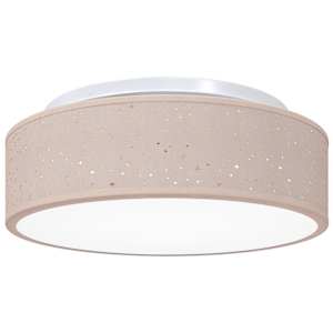 Stropní lampa s reflektory Taupe 38 x 38 x 13,5 cm textil - obrázek 2
