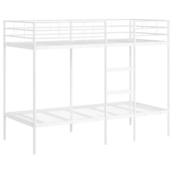 vidaXL narivoodi ilma madratsita Valge 90x190 cm Teras