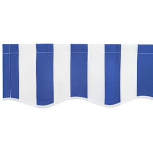 Náhradní látka na markýzu Modrá a bílá 3 x 2 m Polyester - obrázek 6