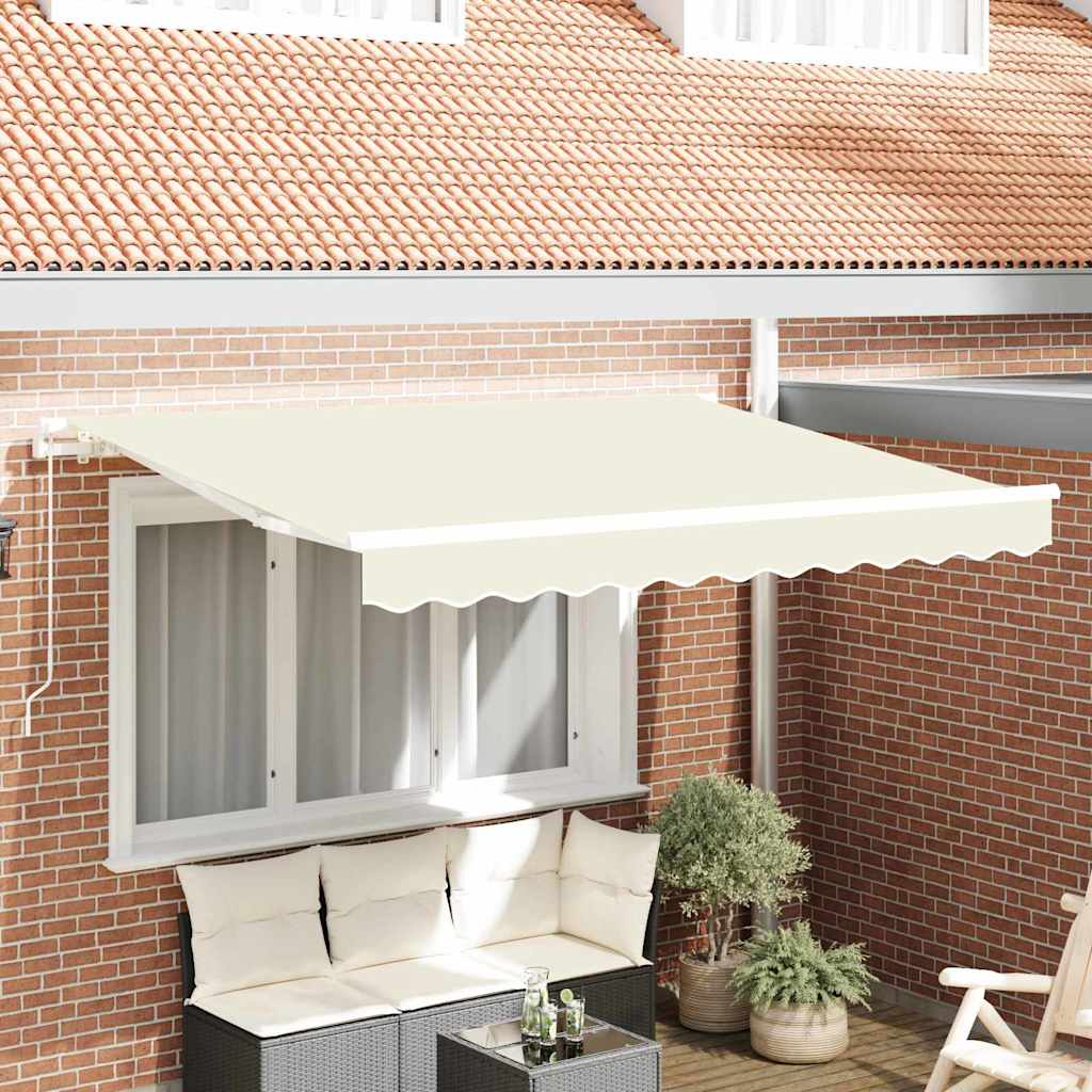 Markiisin vaihto kangas kermanvärisenä 2.5x2 m runkoon