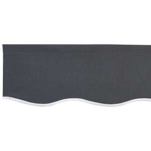 Náhradní látka na markýzu Antracitová 380 x 195 cm Polyester - obrázek 6
