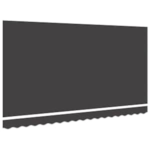 Náhradní látka na markýzu Antracitová 380 x 195 cm Polyester - obrázek 4