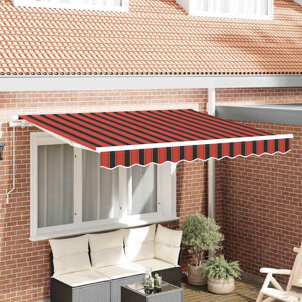 Varikatus asenduskangas 3.5x2 m raami mitme värviga triibuga