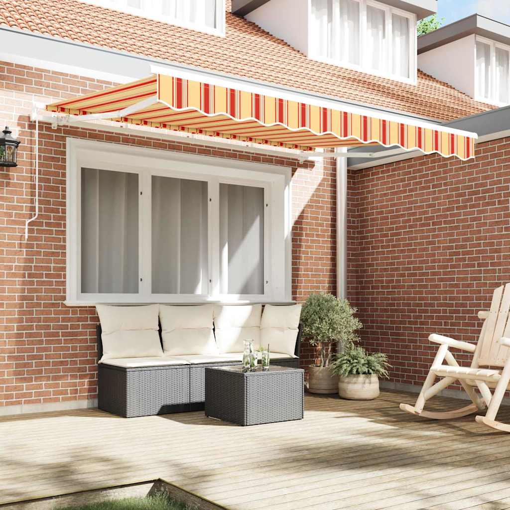 vidaXL Vervangingsdoek voor zonnescherm Multikleur 300 x 200 cm Canvas