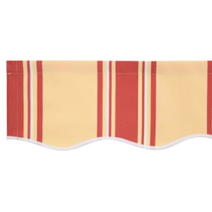 Náhradní látka na markýzu Žlutá a oranžová 380 x 195 cm - obrázek 6