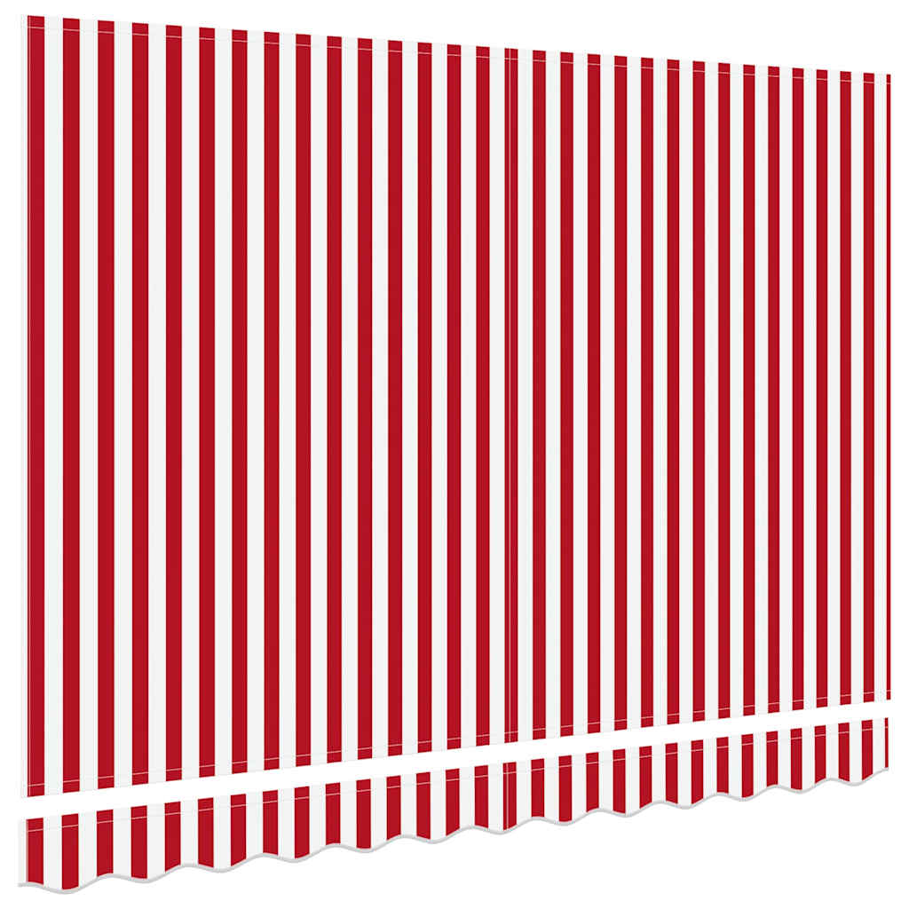Vervangingsdoek voor zonnescherm Rood en Wit 280 x 195 cm image 4