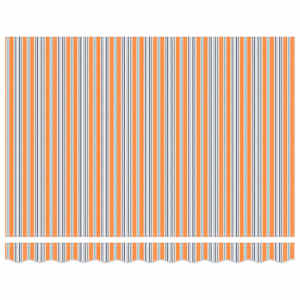Náhradní látka na markýzu Vícebarevný 235 x 195 cm Polyester - obrázek 5