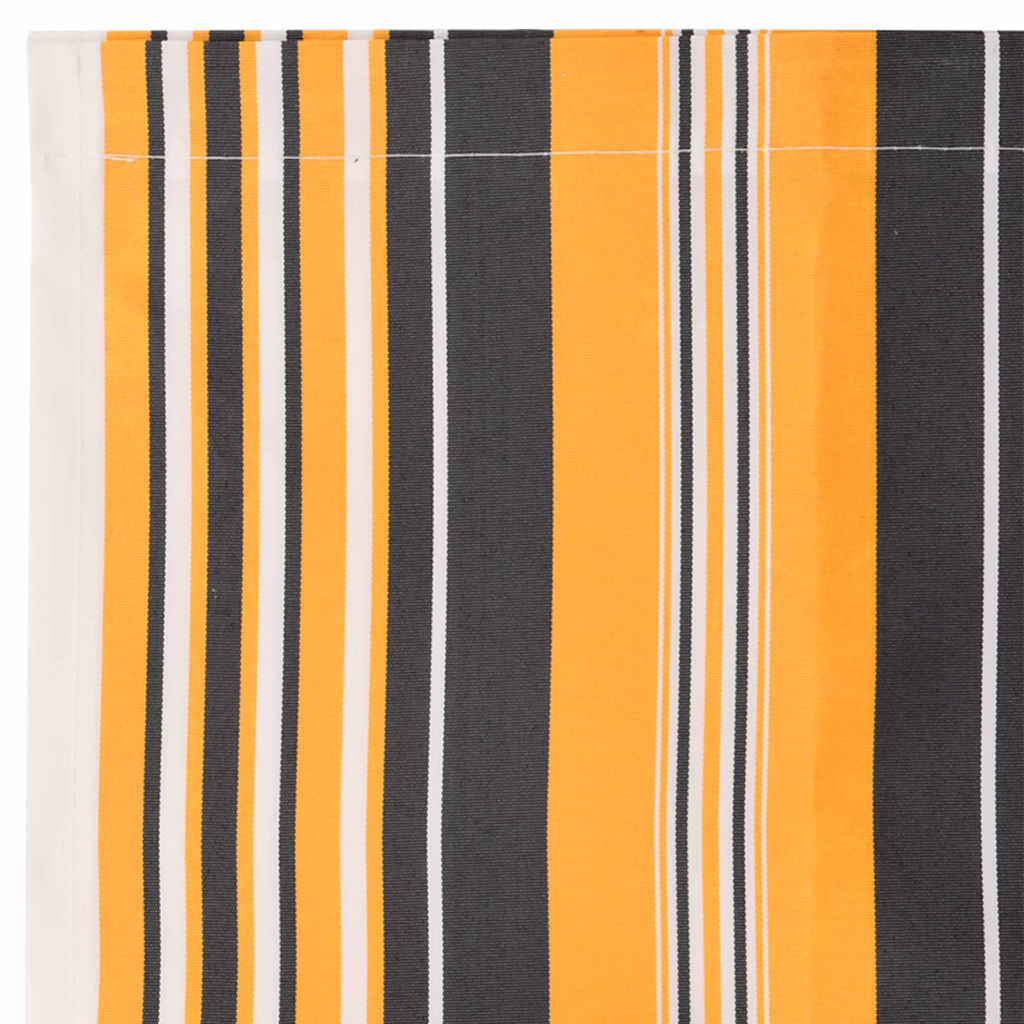 Vervangingsdoek voor zonnescherm Oranje en Zwart 2,5 x 2 m image 7
