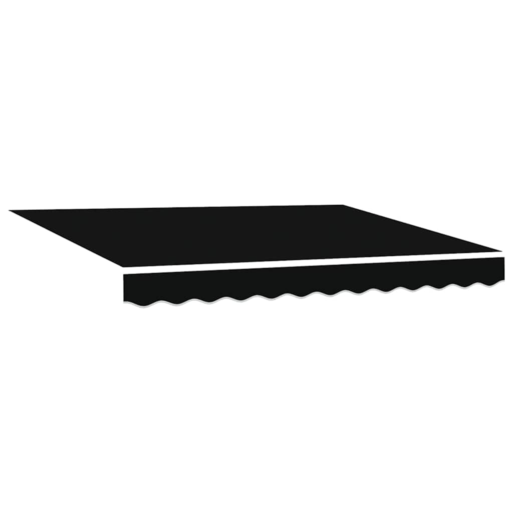 Markiisinkorvauskangas 3.5×2.5 m kehykseen Musta