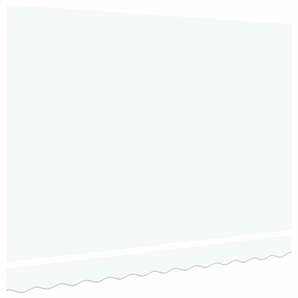 Vervangingsdoek voor zonnescherm Wit 235 x 195 cm Polyester image 4