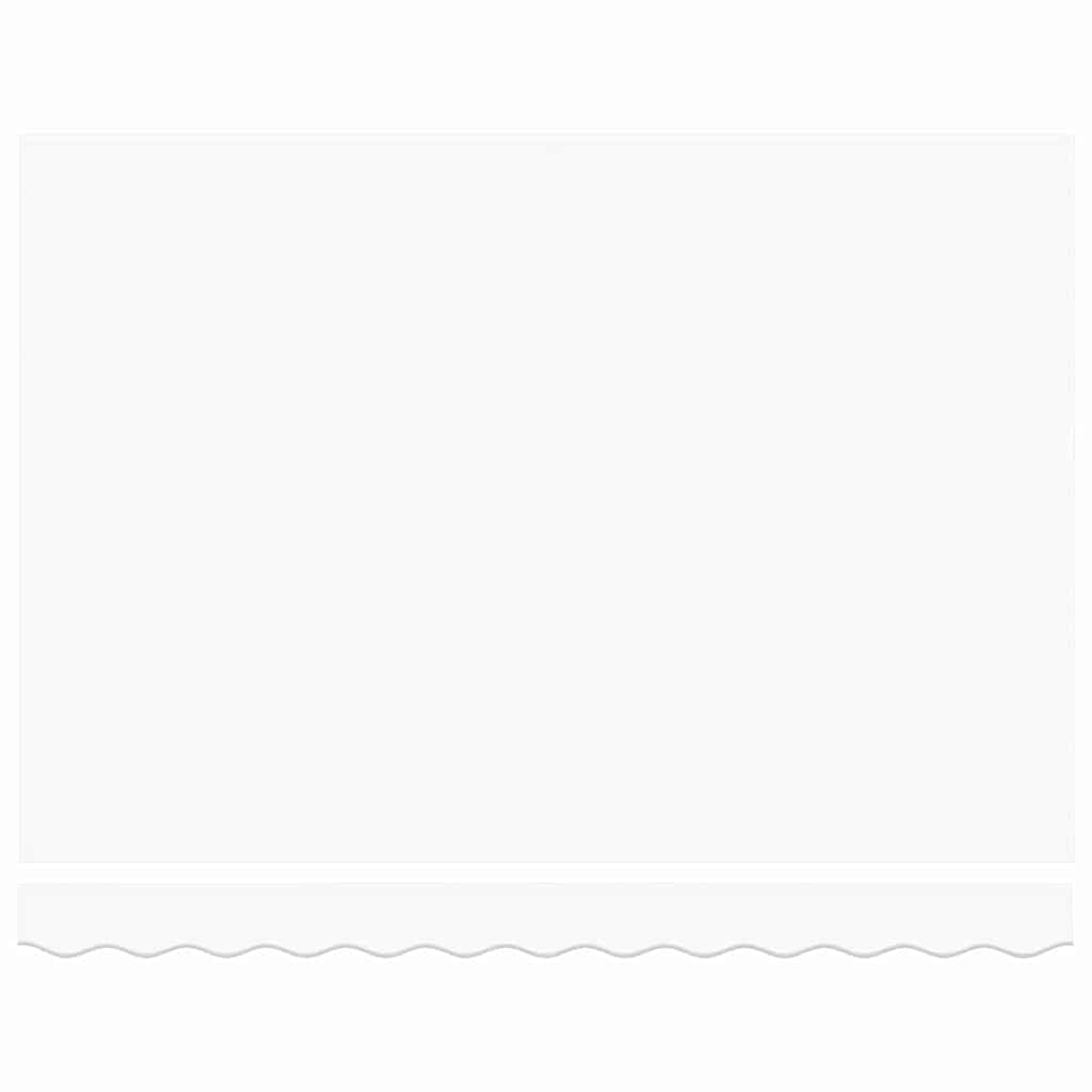 Vervangingsdoek voor zonnescherm Wit 235 x 195 cm Polyester image 5